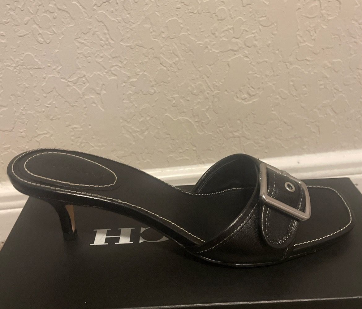 coach kitten heels
