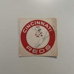 Joe Nuxhall Signature 