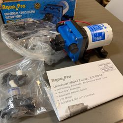 Aqua Pro Universal 12v 3.0GPM Water Pump NTP 71-8551 RV water Pump