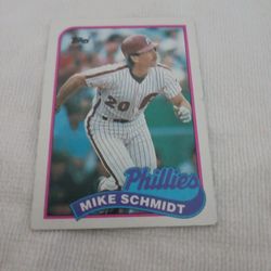 Topps #100 Phillies Mike Schmidt 