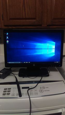HP 20 inch LED computer monitor