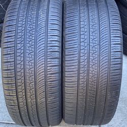 2 Llantas Usadas Pirelli Scorpion Zero 285/40/23 $180 El Par