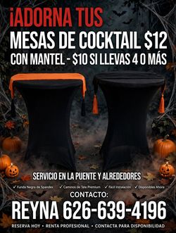 Coctails tables