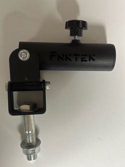 Landmine attachment for racks with 1” hole