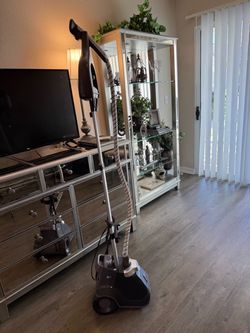 ROWENTA-Rowenta Master Valet Roll & Press Stand-Up Vertical Garment Steamer