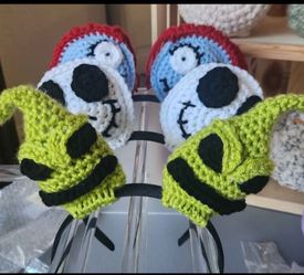 Halloween, Disney inspired Ears; Jack, Sally and Oogie. Price is each not all.