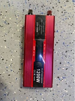 12v to 110v inverter for camping solar. Works Great!