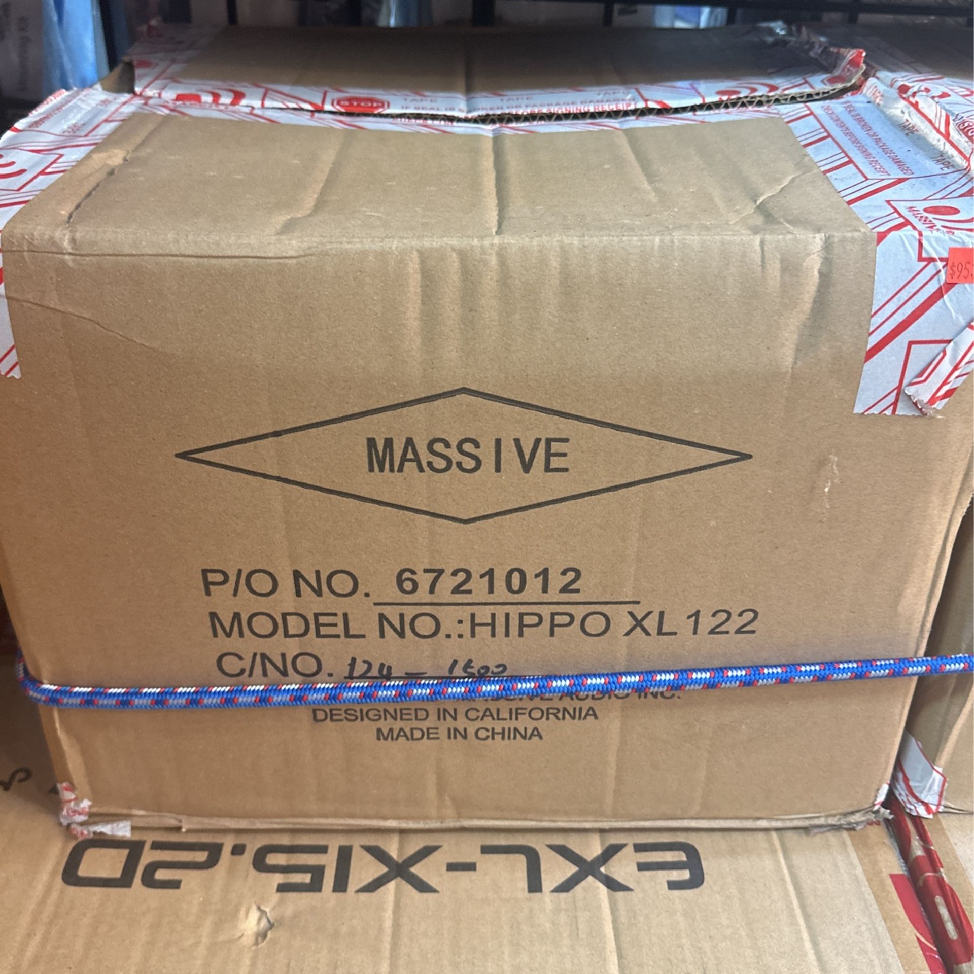 MASSIVE HIPPO XL122 12” Sub