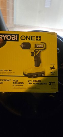 Drill with battery and charger new