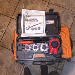 1/2"-1" 5pc Ratcheting Pipe Threader 