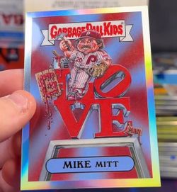 Bowman chrome Garbage pail Kid