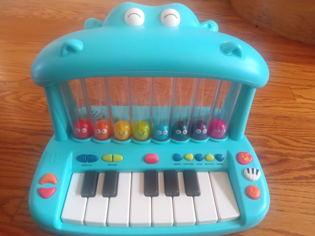 Hippo Pop Musical Toy Keyboard 