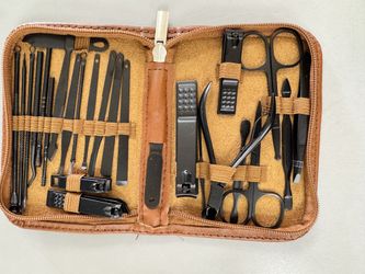 26-Piece Compact Manicure Set – All-in-One Nail Care 💅✨