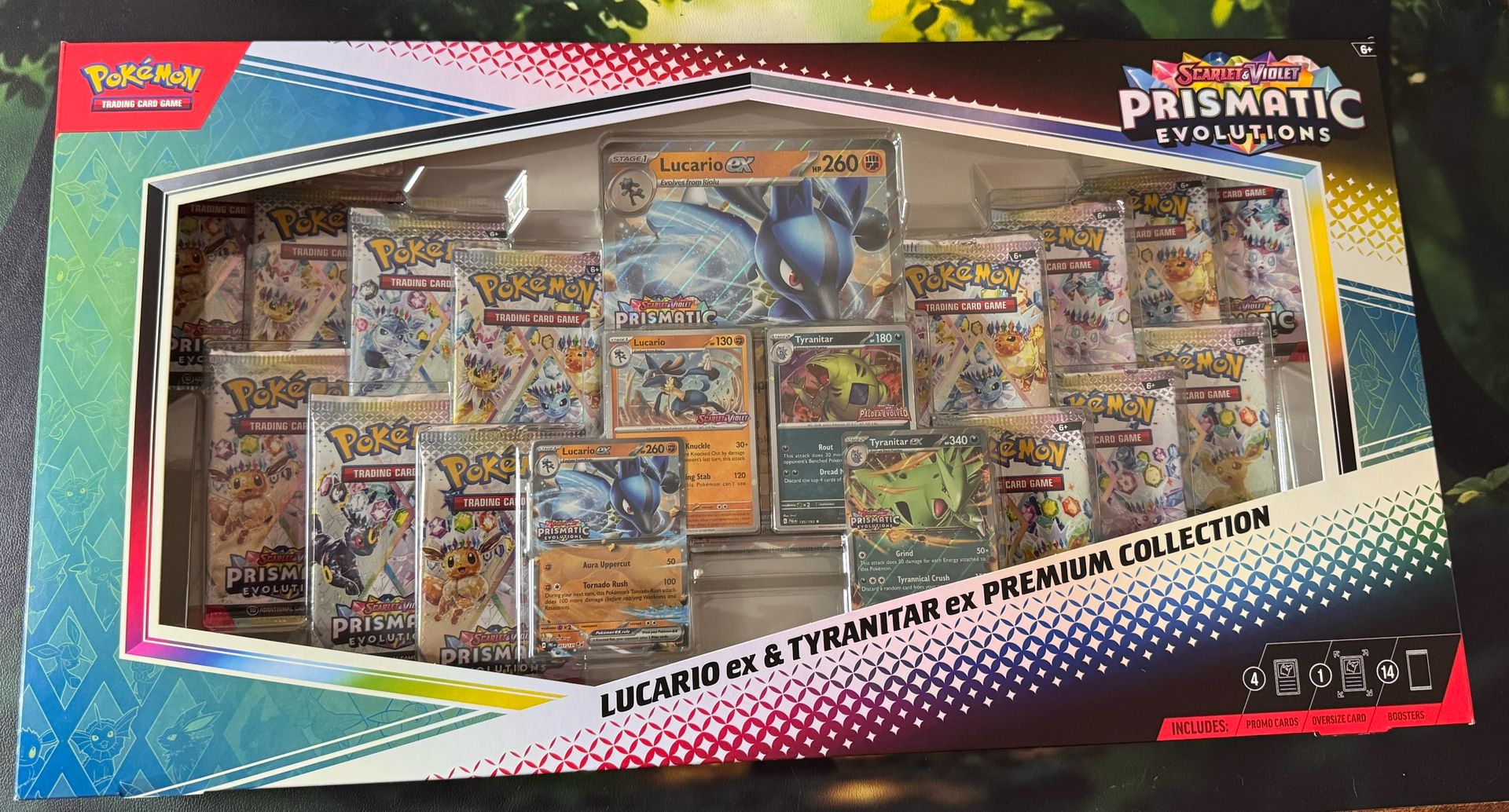 Pokemon TCG: Lucario ex & Tyranitar Premium Collection