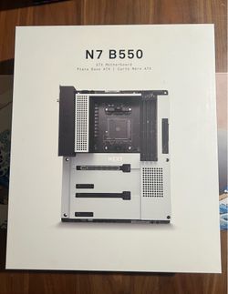 NZXT N7 B550 AM4 ATX Motherboard - Good Condition / In Box / Updated BIOS!
