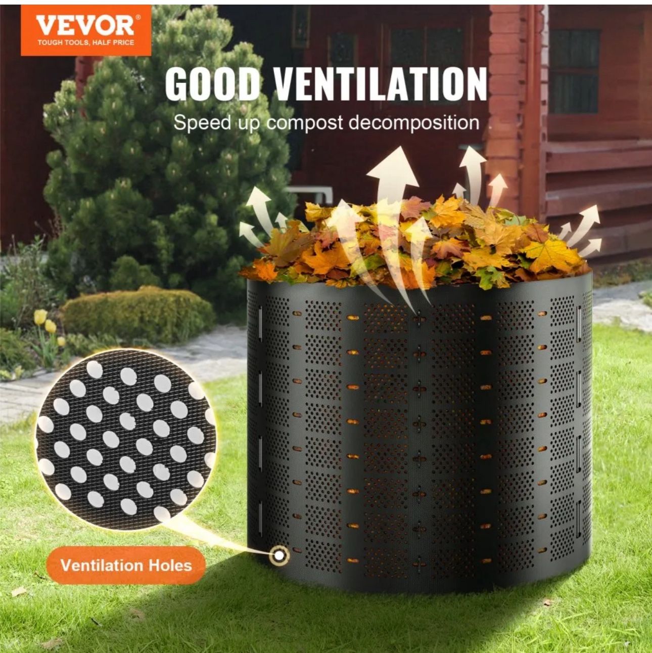 VEVOR Compost Bin 220 Gallon