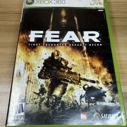 Fear Xbox 360