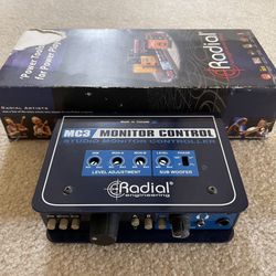 Radial Passive MC3 Monitor Controller