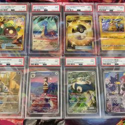 Pokémon PSA 9 Slabs 