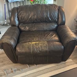 Leather Recliner Chair For 2
