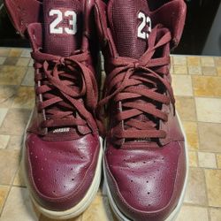 Nike  Air Jordan 1 Flight 4 Men's maroon