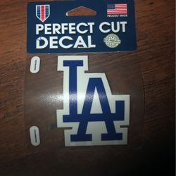 Dodgers Decal New