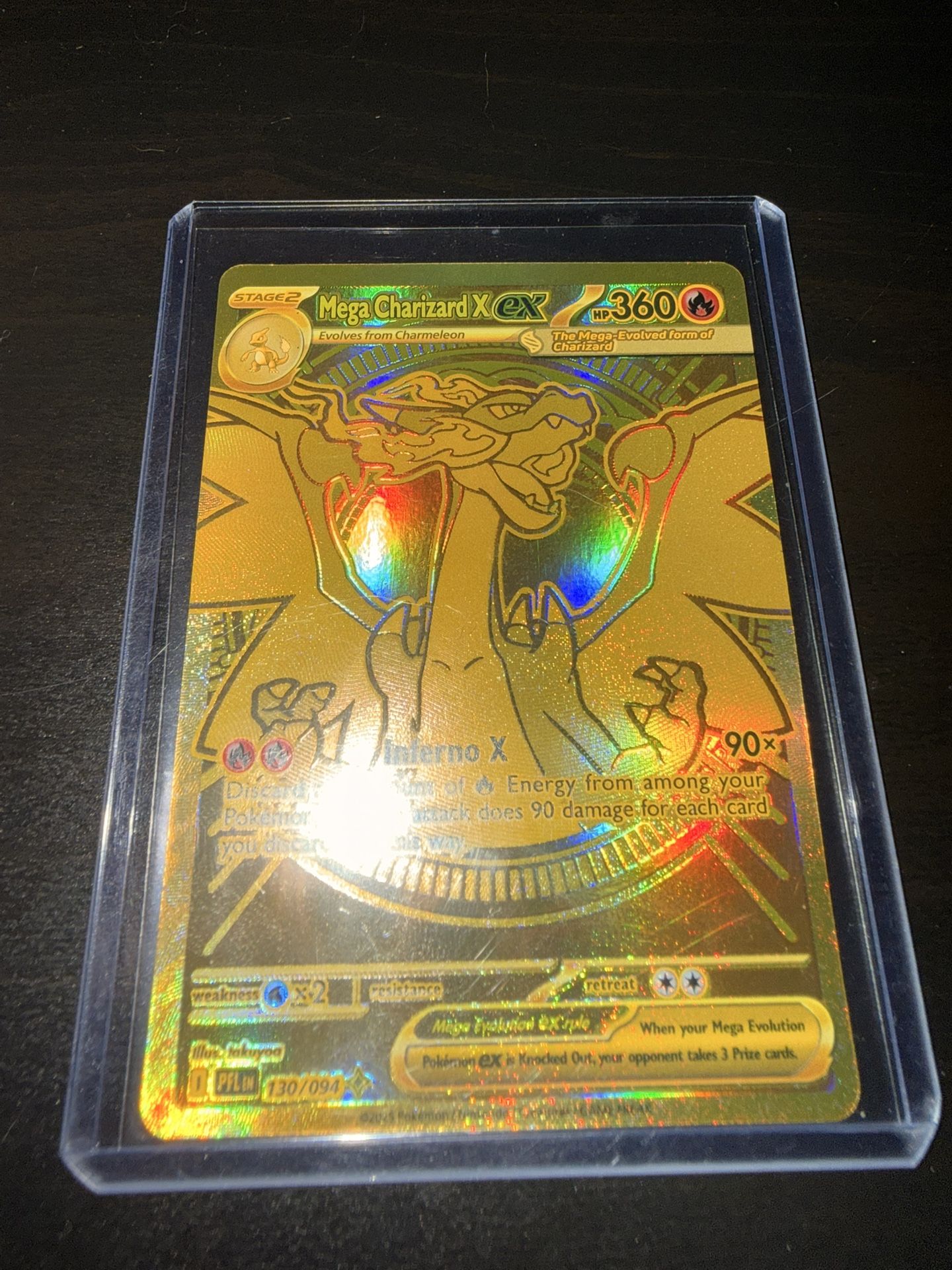 MEGA CHARIZARD X EX #130