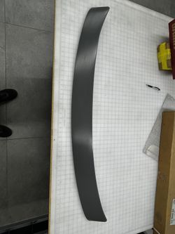 Mercedes S-Class Unpainted Rear Wing