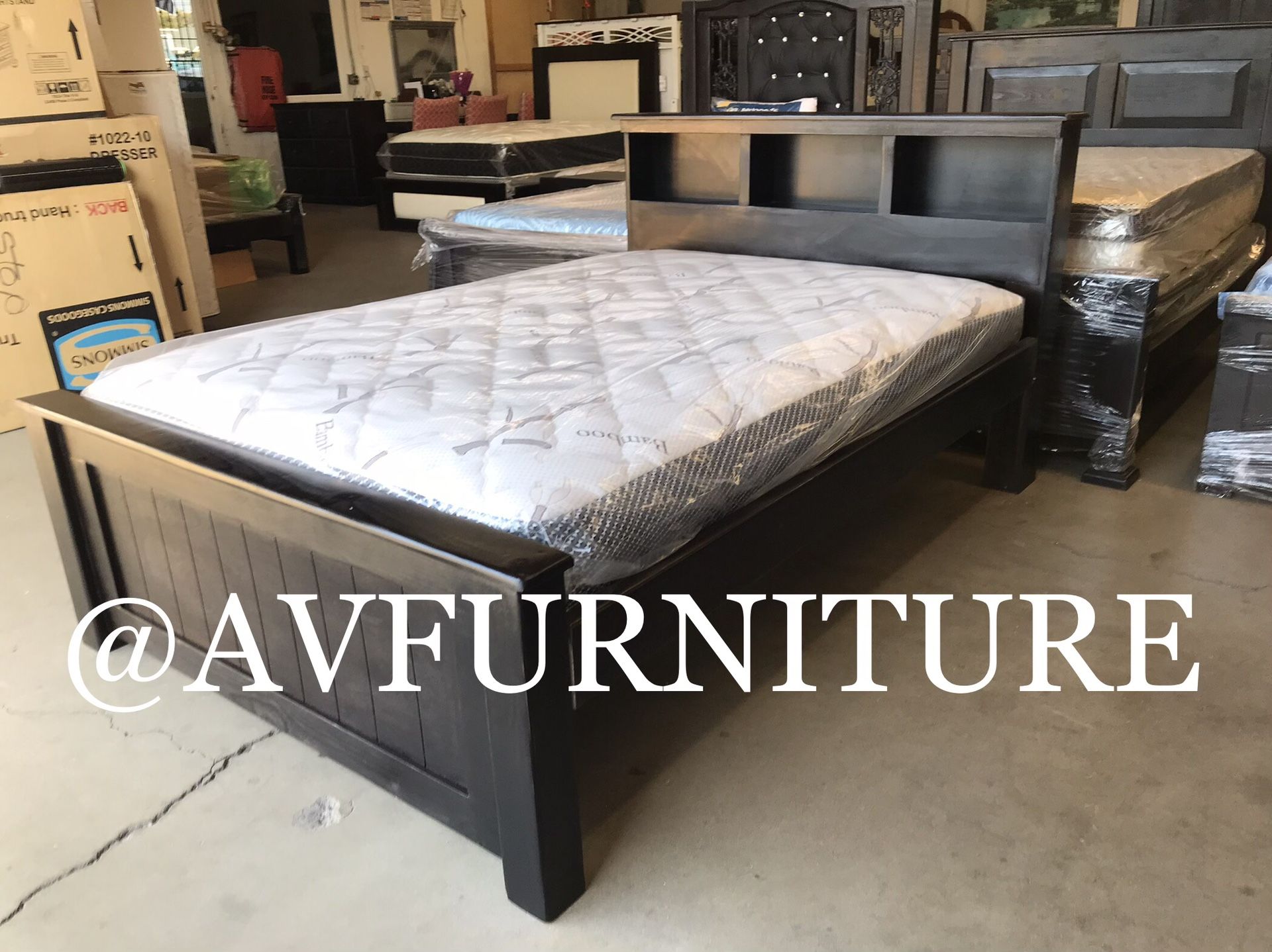 Full Bed And Mattress