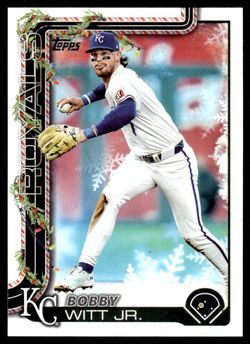 2025 Topps Holiday Bobby Witt Jr. #H100 Kansas City Royals A