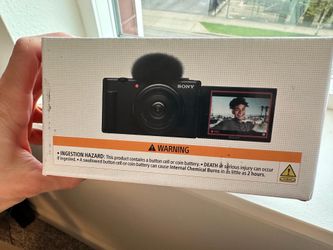 Sony ZV Camera – Like Brand New