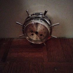 Salem Ships Bell Clock