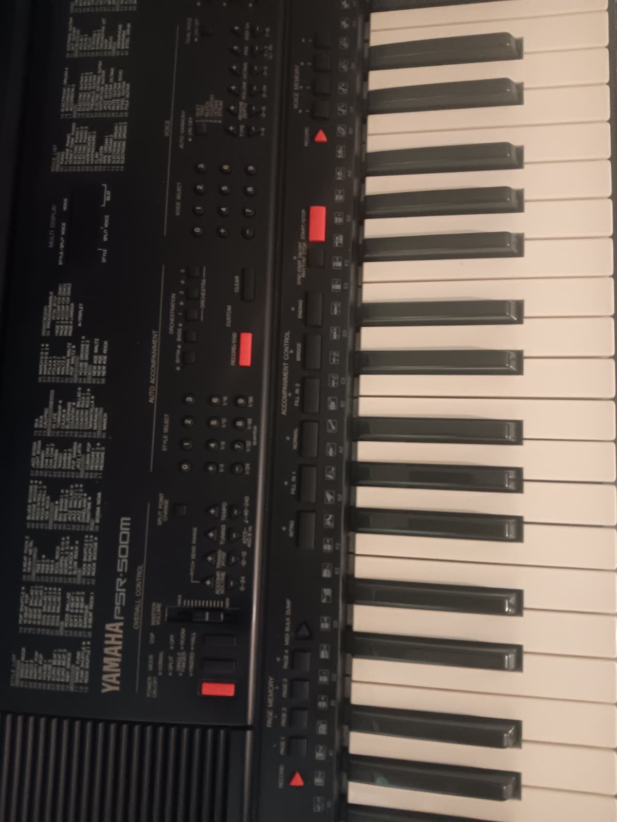 Yamaha PSR-500M Portable Keyboard