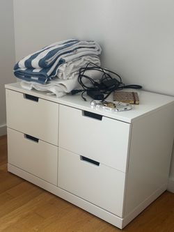 IKEA NORDLI 4 DRAWER DRESSER