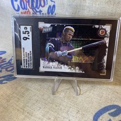 Wander Franco 2019 Panini Rookie Baseball Card Rare Limited Graded SGC 9.5 Mint