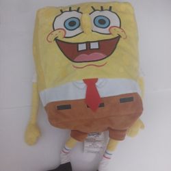 SpongeBob SquarePants Nickelodeon 21" Viacom Stuffed Plush Pillow