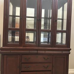 Drawer china cabinet