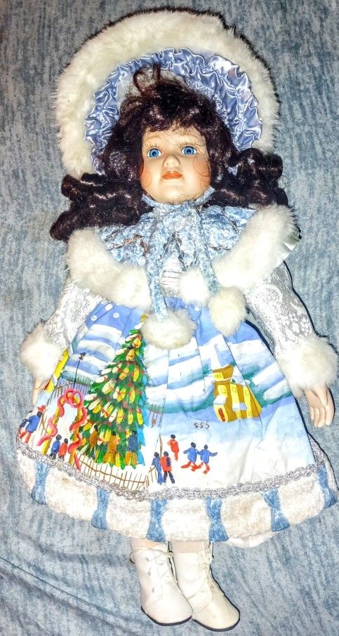 Vintage Porcelain Doll