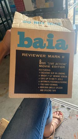 Baia 8mm Film Editor Vintage