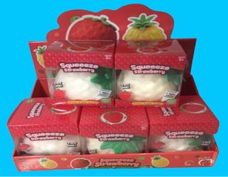 Jumbo Strawberry Squishy