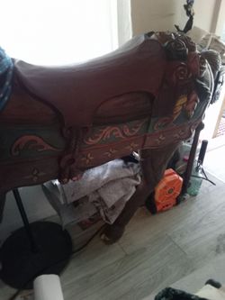 Wooden Carousel Horse
