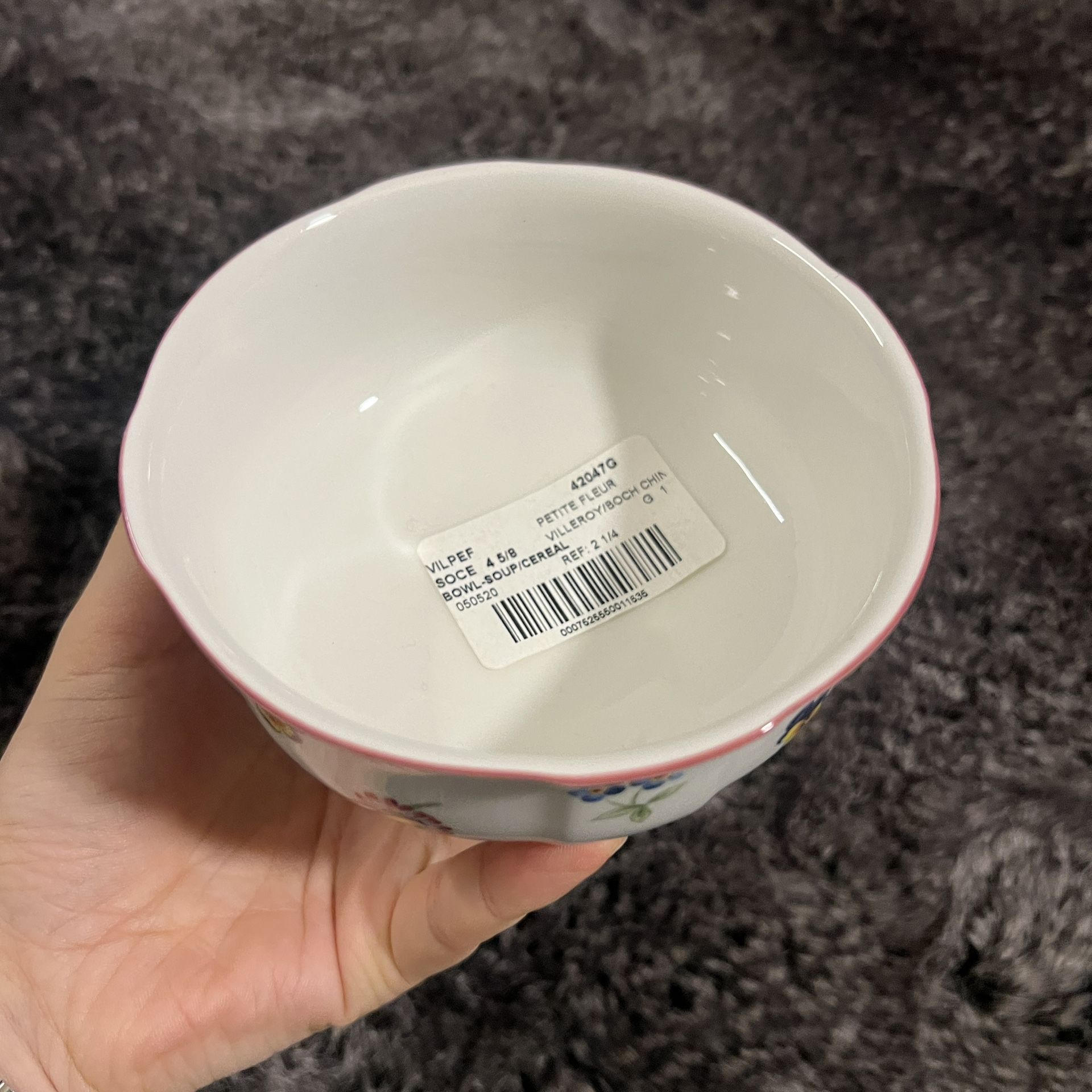 Villeroy & Boch Petite Fleur Soup Bowl - Porcelain Floral Design For Everyday Or Special Occasions - View #7