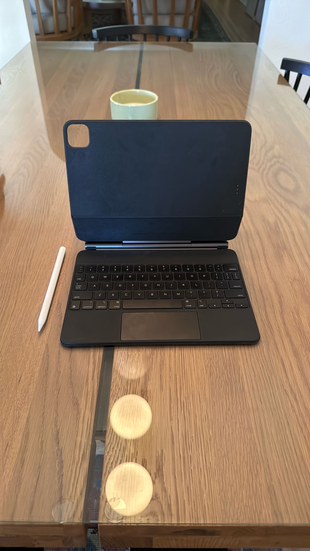 Magic Keyboard for iPad Air 11-inch (M2) - US English - Black Model A2261 And Apple Pencil 2nd Gen