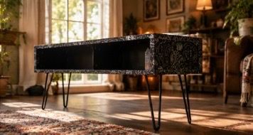 Cosmic storage coffee table