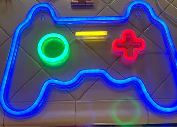 Gamer Neon Sign for wall mounted room decor