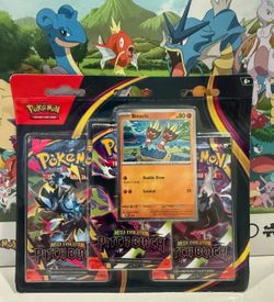 Pokémon - Trading Card Game: Mega Evolution - Pitch Black 3Pk Booster