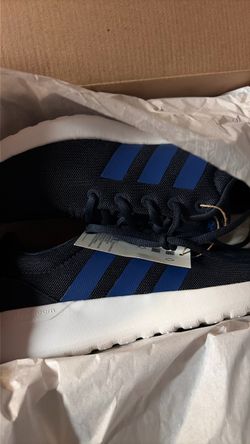 Adidas Sneakers Navy Blue Three Stripes youth size 5