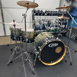 PDP X7 Drum Set with Cymbals & Hardware **Located In Upland**