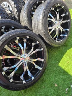 Tundra 5 lugs rims 5x150mm 22x10