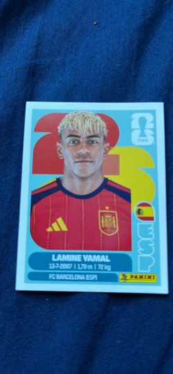 Ronaldo, Messi ,lamine FIFA stickers